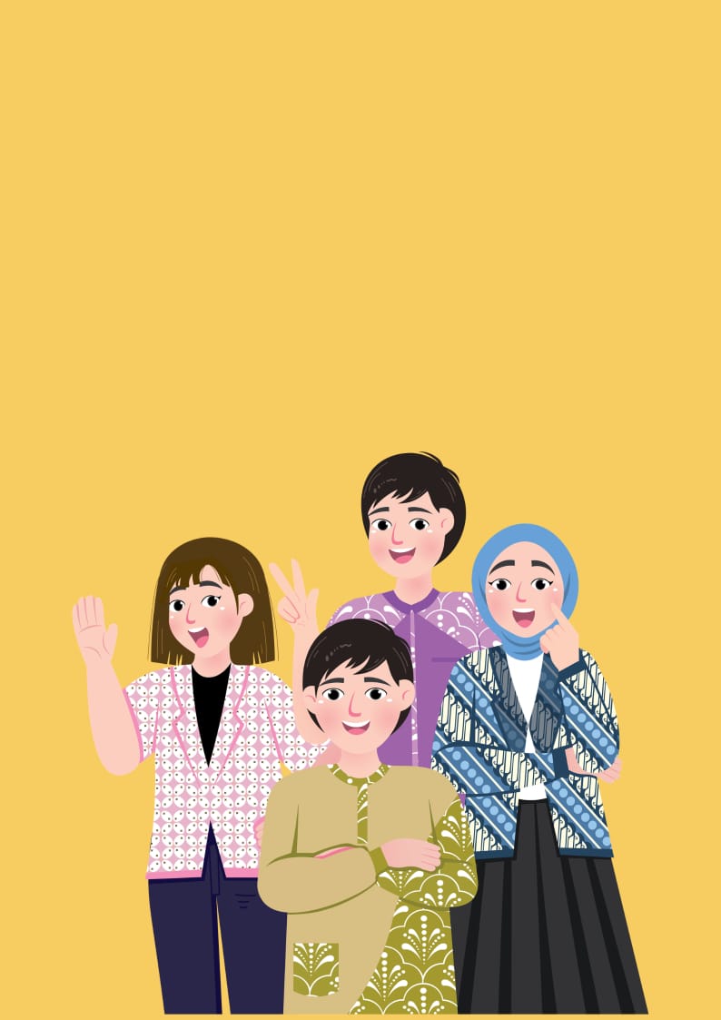 Objek yang berdiri sendiri tanpa latar belakang